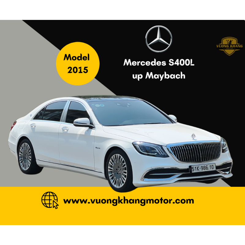 193 . Mercedes-Benz S400L model 2015 [up Maybach]