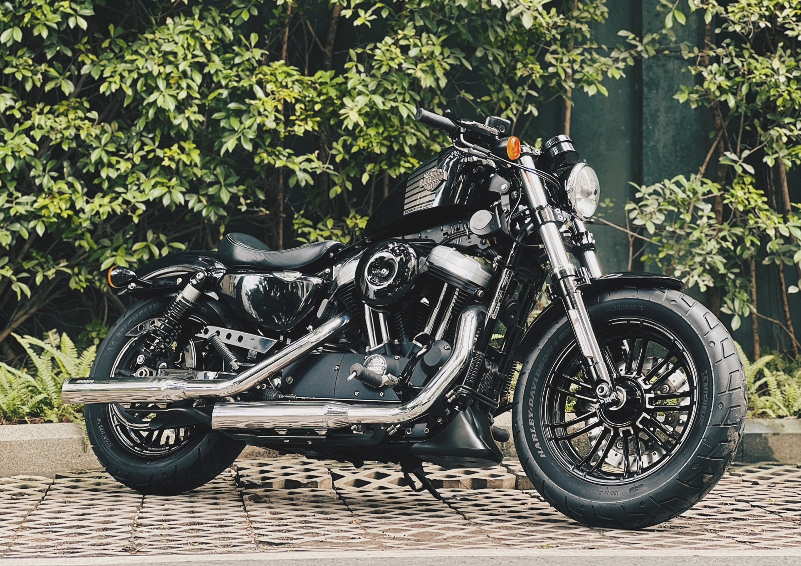 470 . Harley Davidson Forty Eight ( HD48 ) model 2018 1200 ABS Keyless