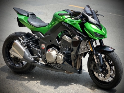207 . Kawasaki Z1000 ABS Xanh Đen 2015