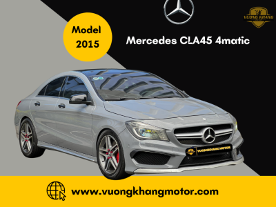 183 . Mercedes - Benz CLA45 4Matic model 2015 