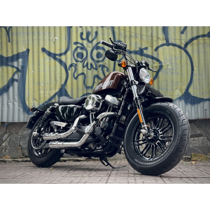 372 . Harley Davidson Forty Eight ( 48 ) 1200 ABS Keyless Nhập Mỹ 2017