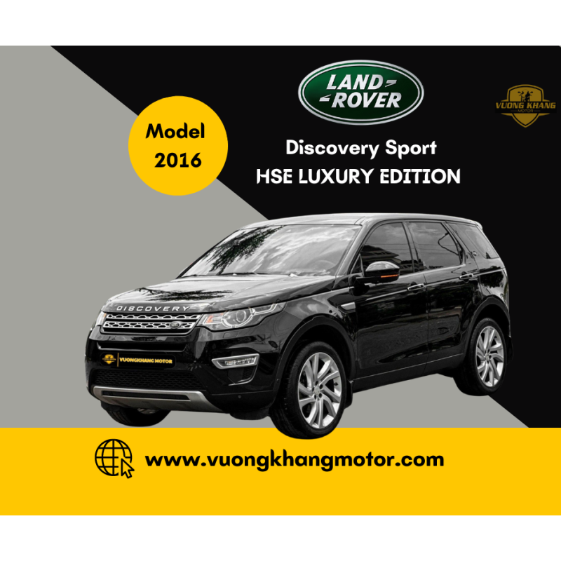 196 . Land Rover Discovery Sport HSE Luxury edition model 2016