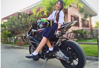 Học sinh đi Motor PKL chuyện thường ngày ở Thái Lan