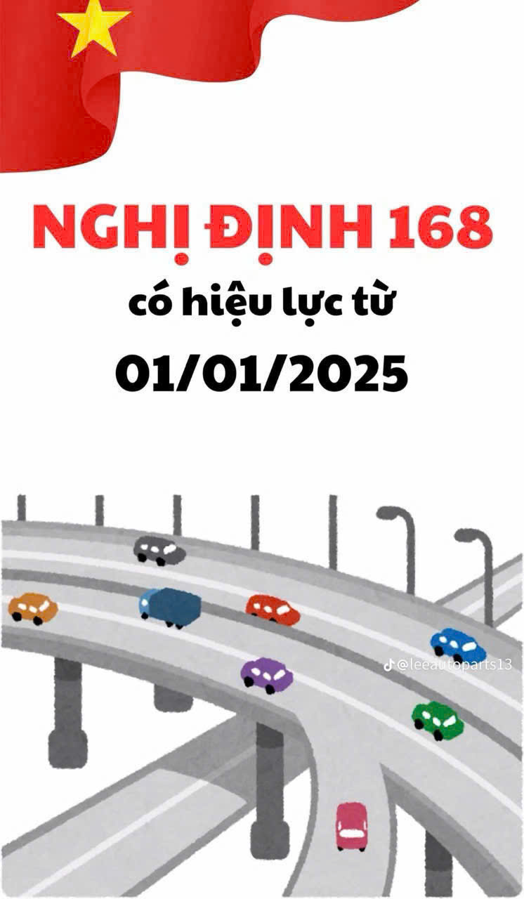 Nghị định 168/2024 quy định xử phạt vi phạm hành chính về trật tự an toàn giao thông đường bộ từ năm 2025 thế nào?